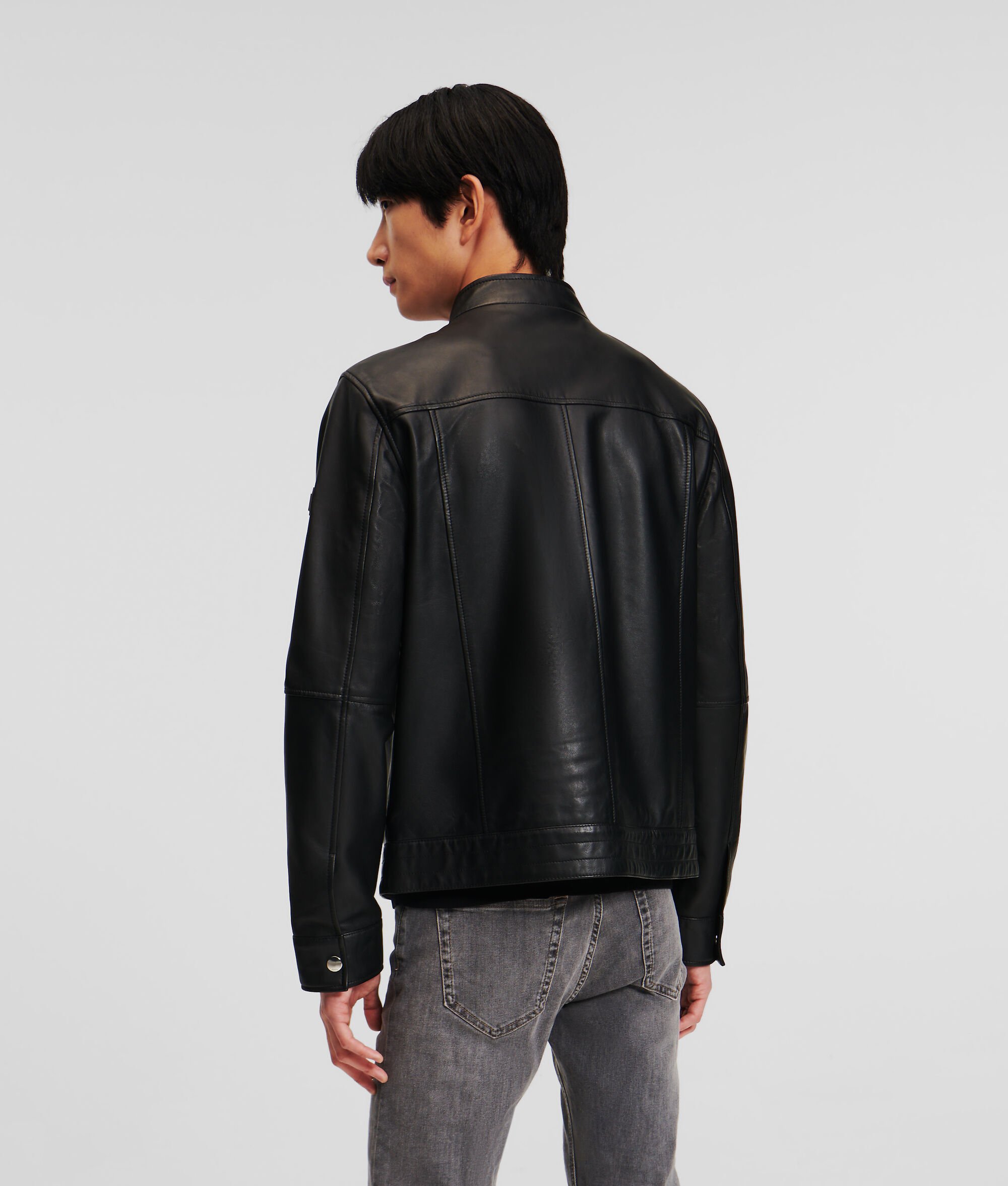 (image for) Well-Designed ZIP-UP LEATHER JACKET